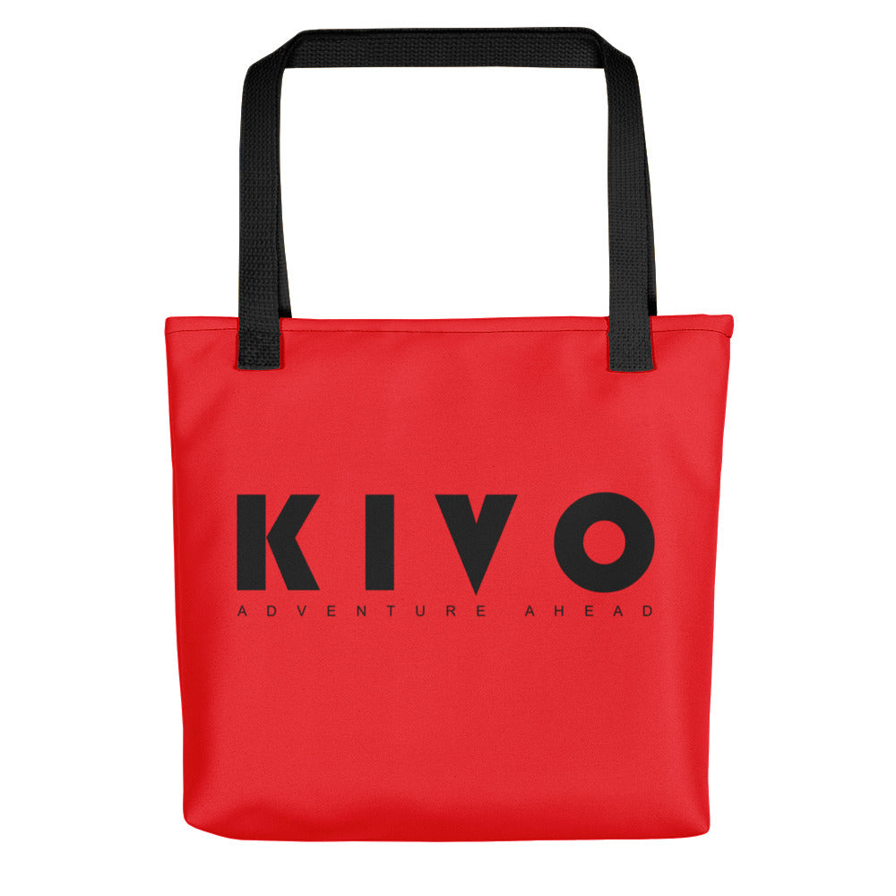 KIVO "Alizarin" classic tote bag