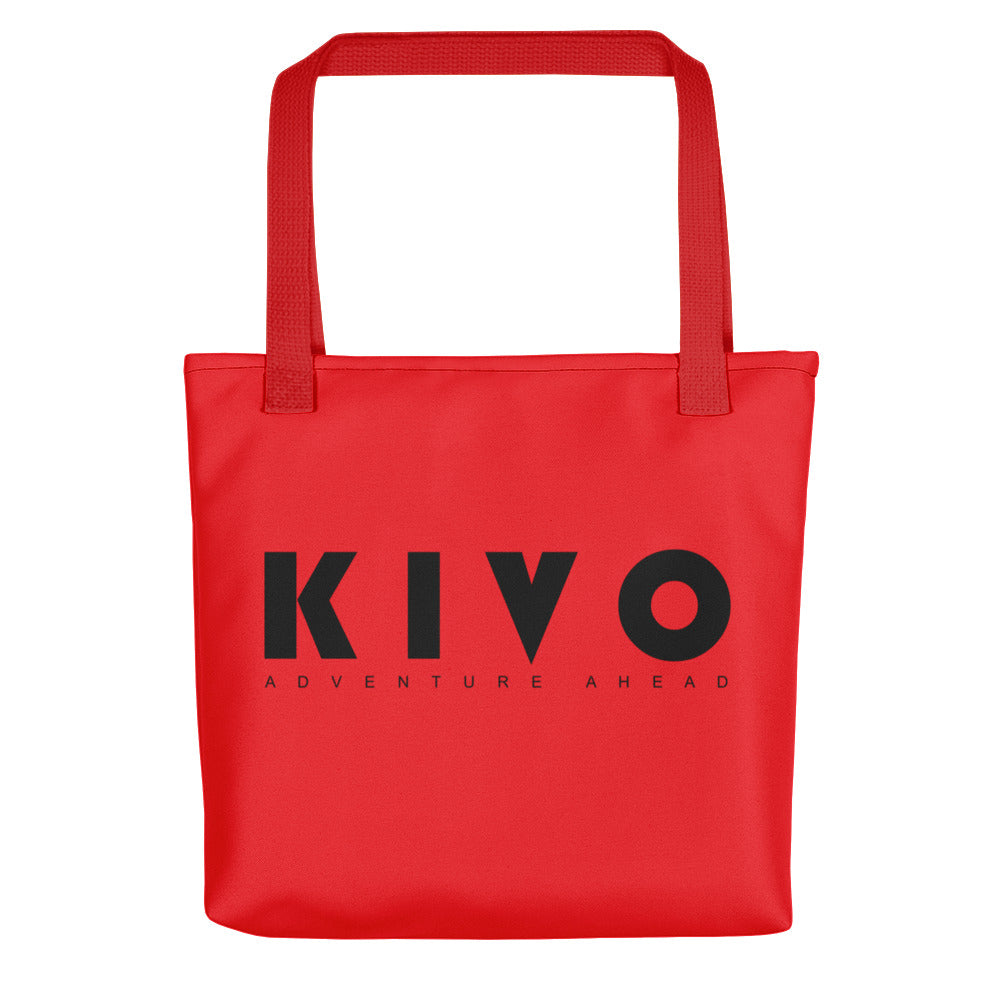 KIVO "Alizarin" classic tote bag